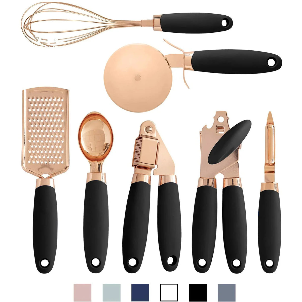 Rose Gold Kitchen Tool Set – 7 Pieces